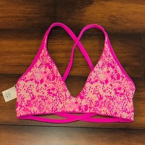 Buffbunny Girlfriend Reversible Sports Bra - Candy Crush and Pink Fashun Print S